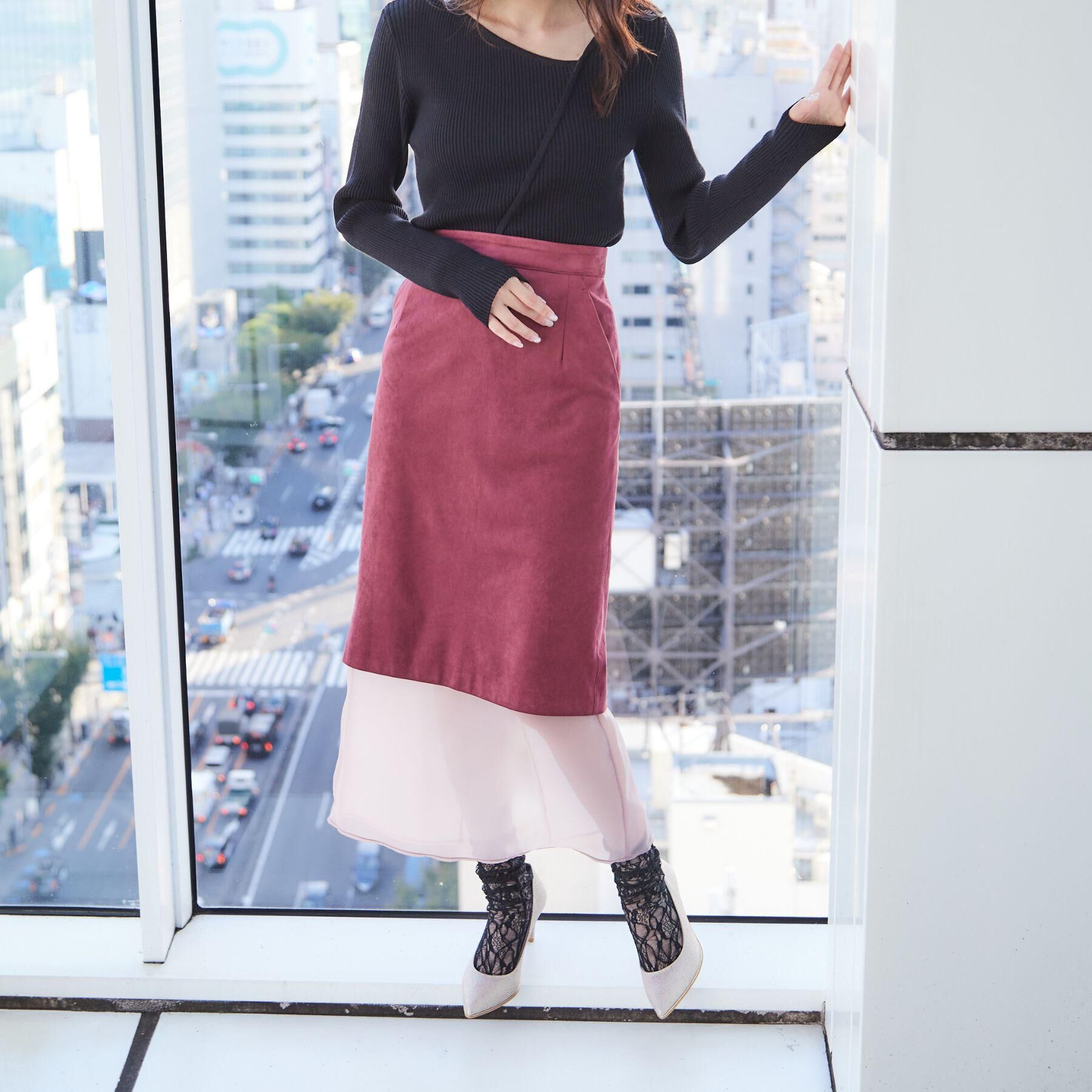 ESPERANZA「12時間パンプスNeoグリッター[7.5cmヒール]」|パンプス|