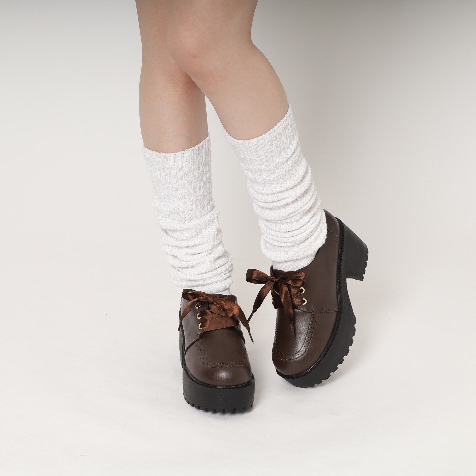 csT&P「厚底レースアップシューズ」|パンプス|