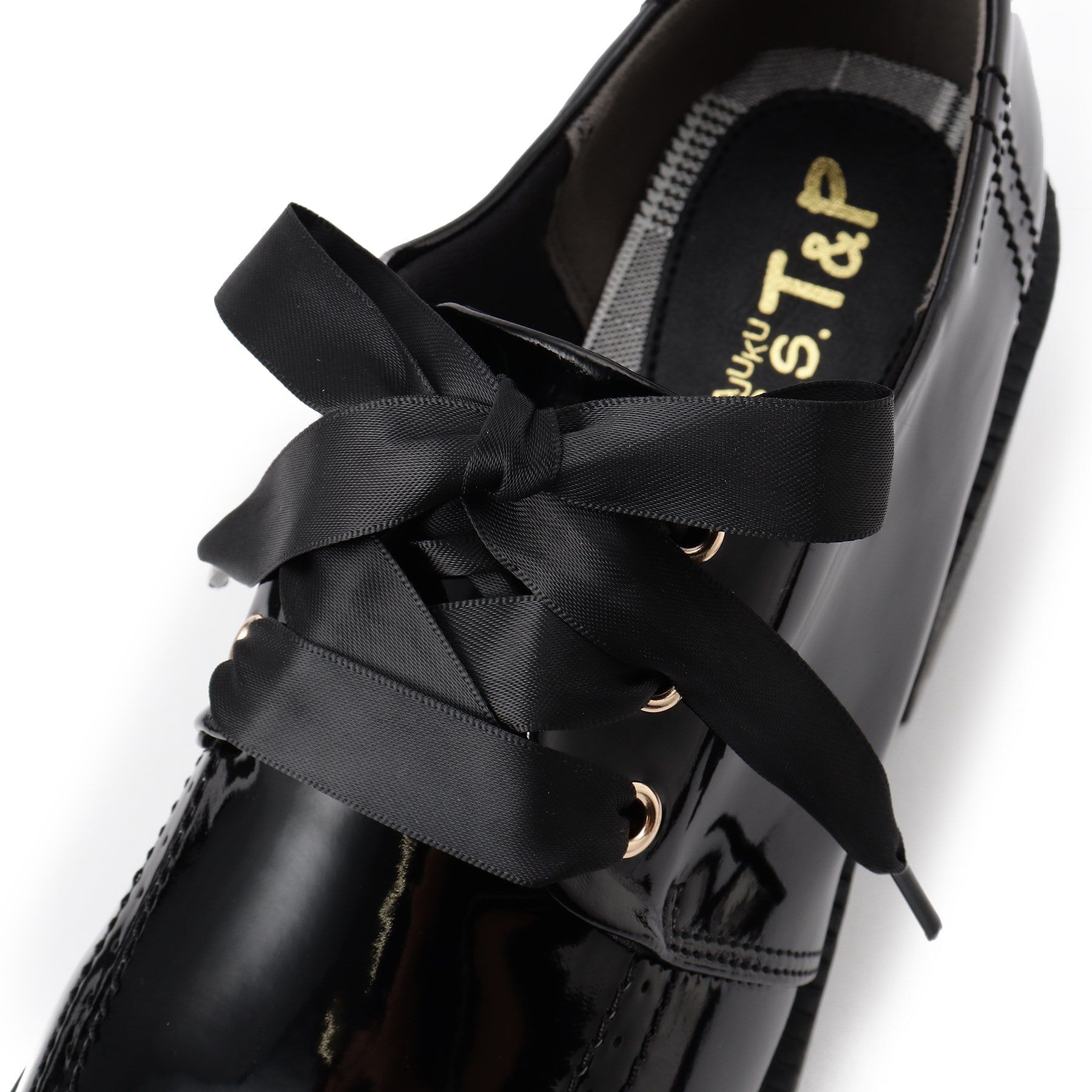 csT&P「厚底レースアップシューズ」|パンプス|