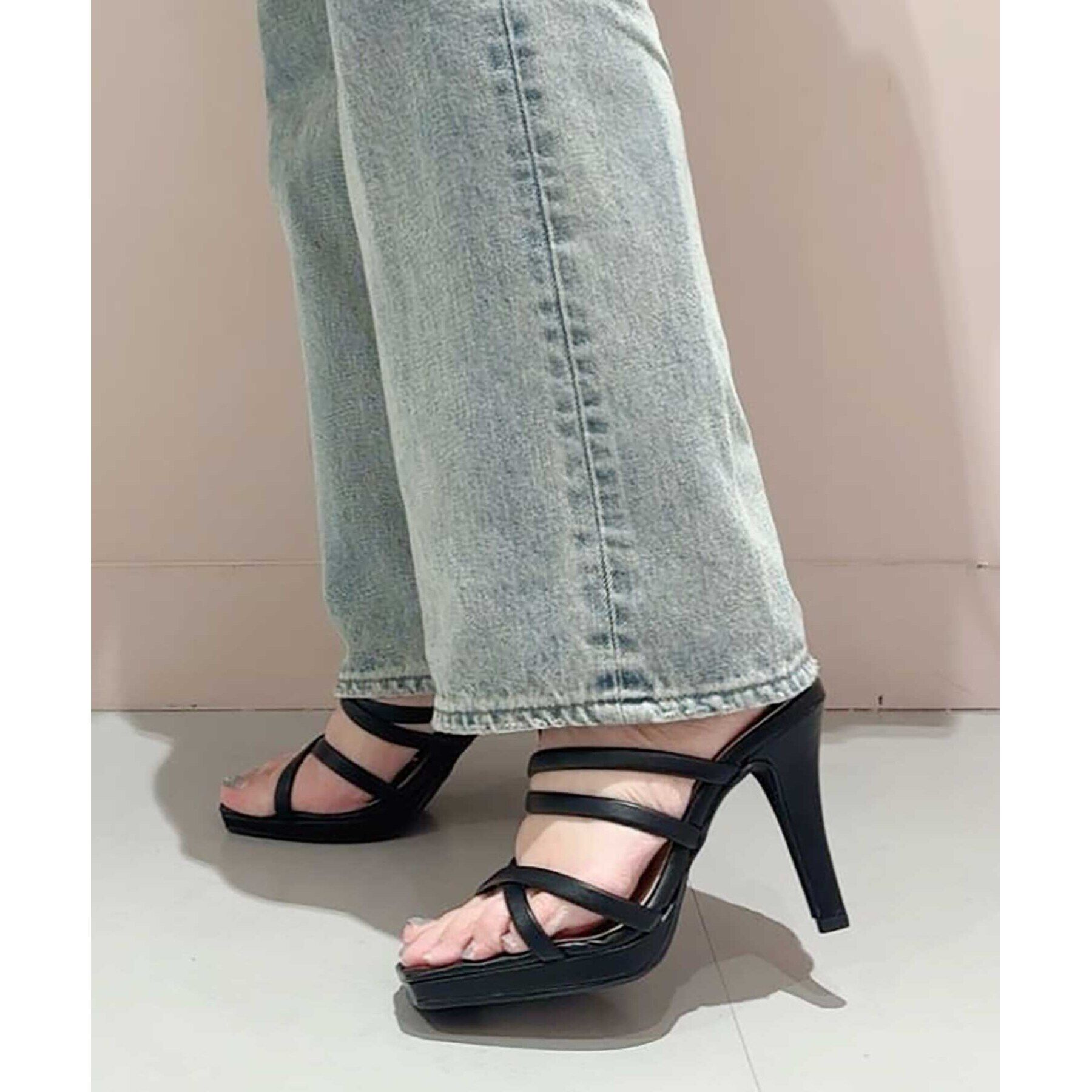 ESPERANZA「ダブルクロスストラップサンダル」|サンダル|