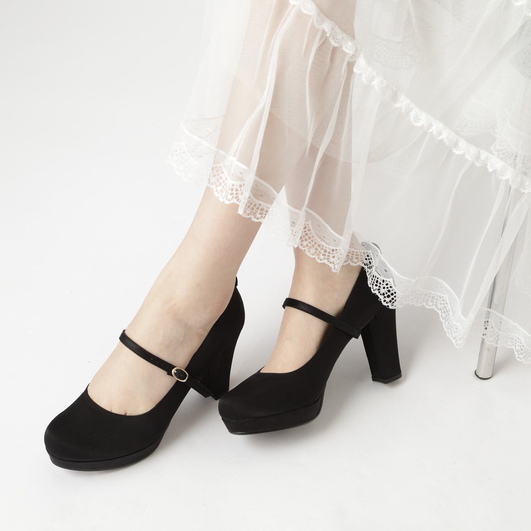 ESPERANZA「3WAYチャンキーヒールパンプス」|パンプス|