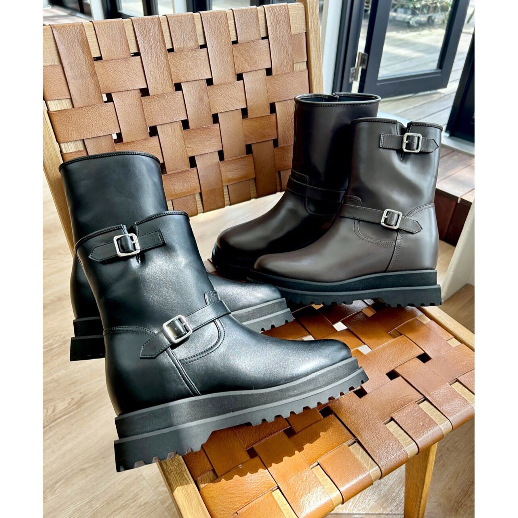 ESPERANZA「きゅんフィットインソールエンジニアショートブーツ」|ショートブーツ|