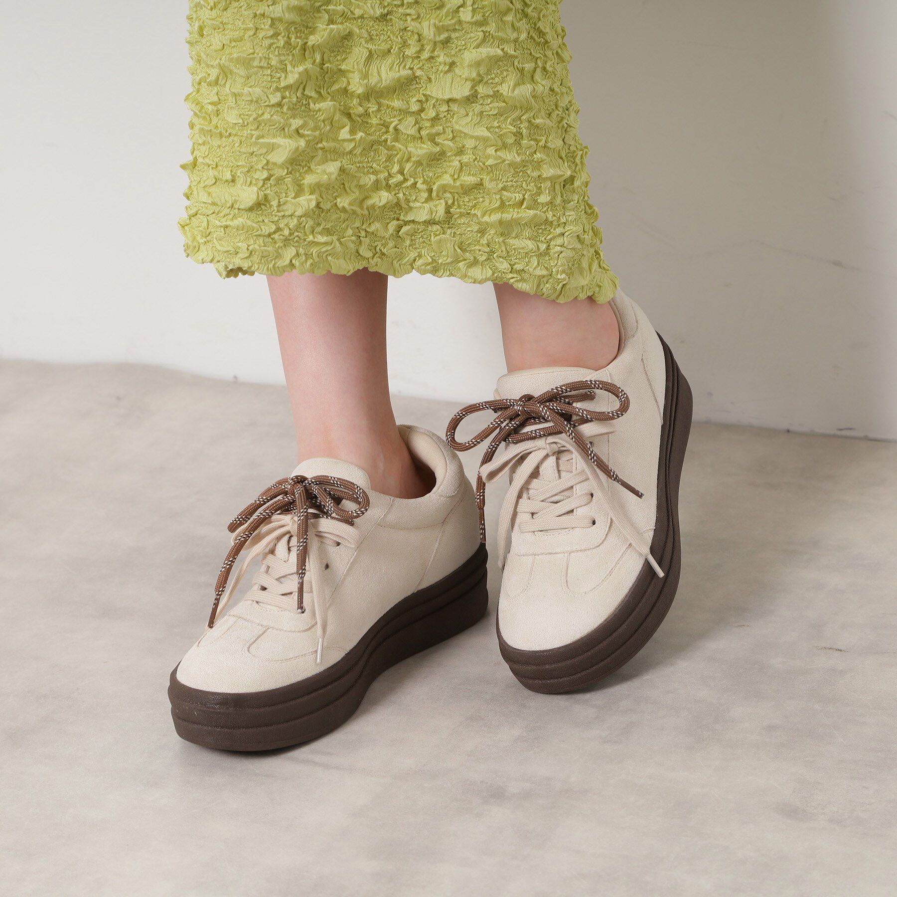 ESPERANZA「ミックスシューレーススニーカー」|スニーカー|