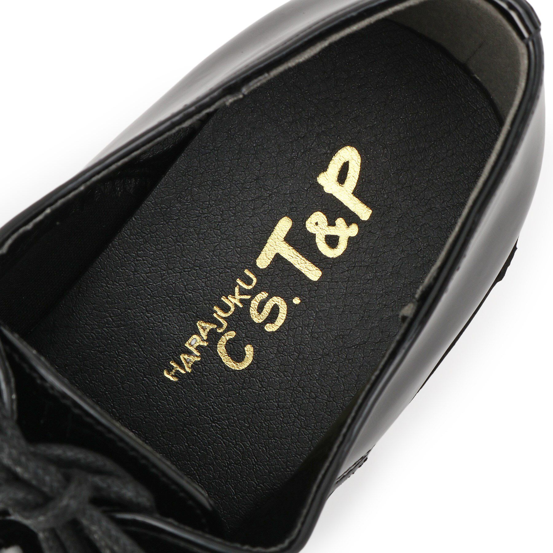 csT&P「厚底レースアップマニッシュパンプス」|パンプス|