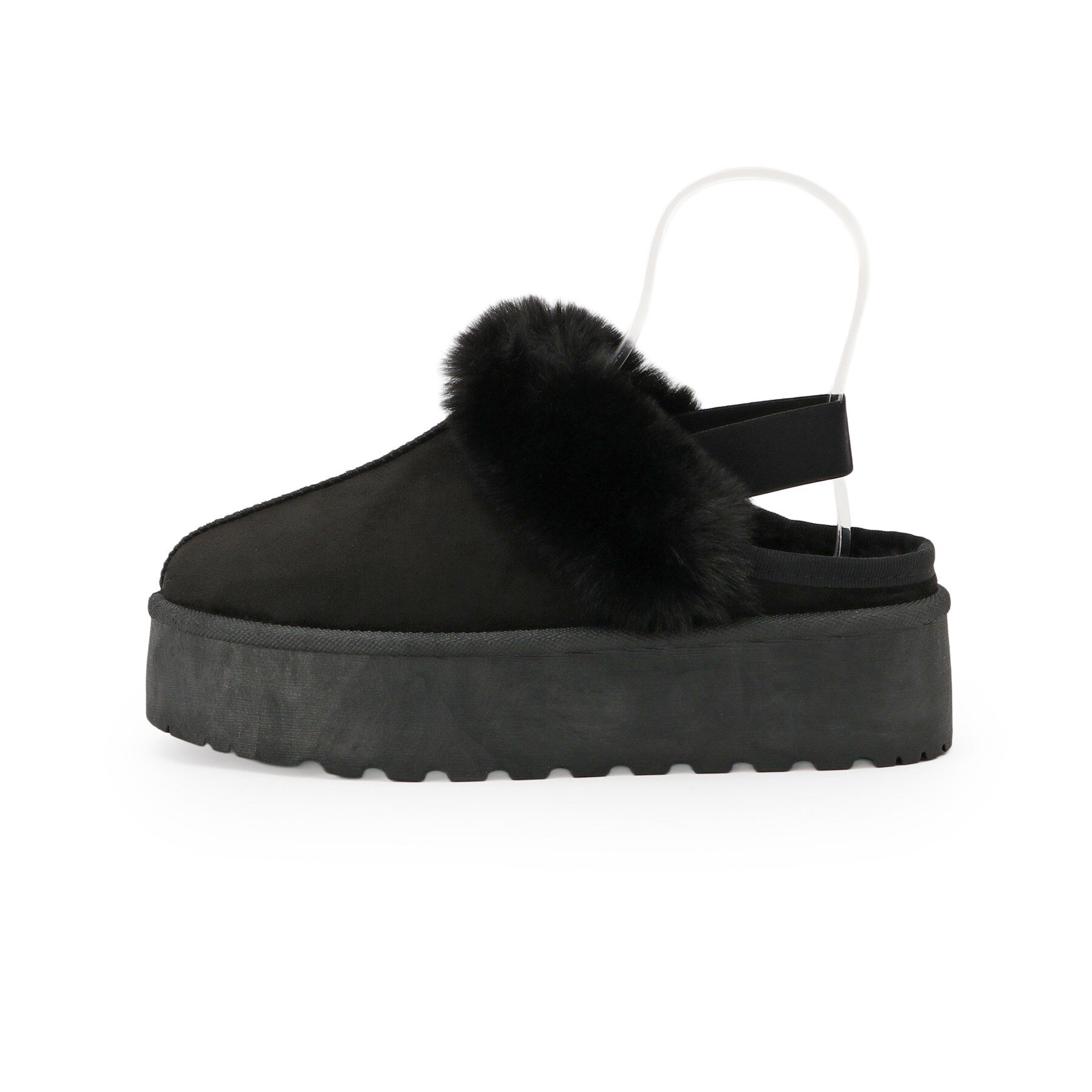 csT&P「厚底サボフェイクムートン」|サンダル|