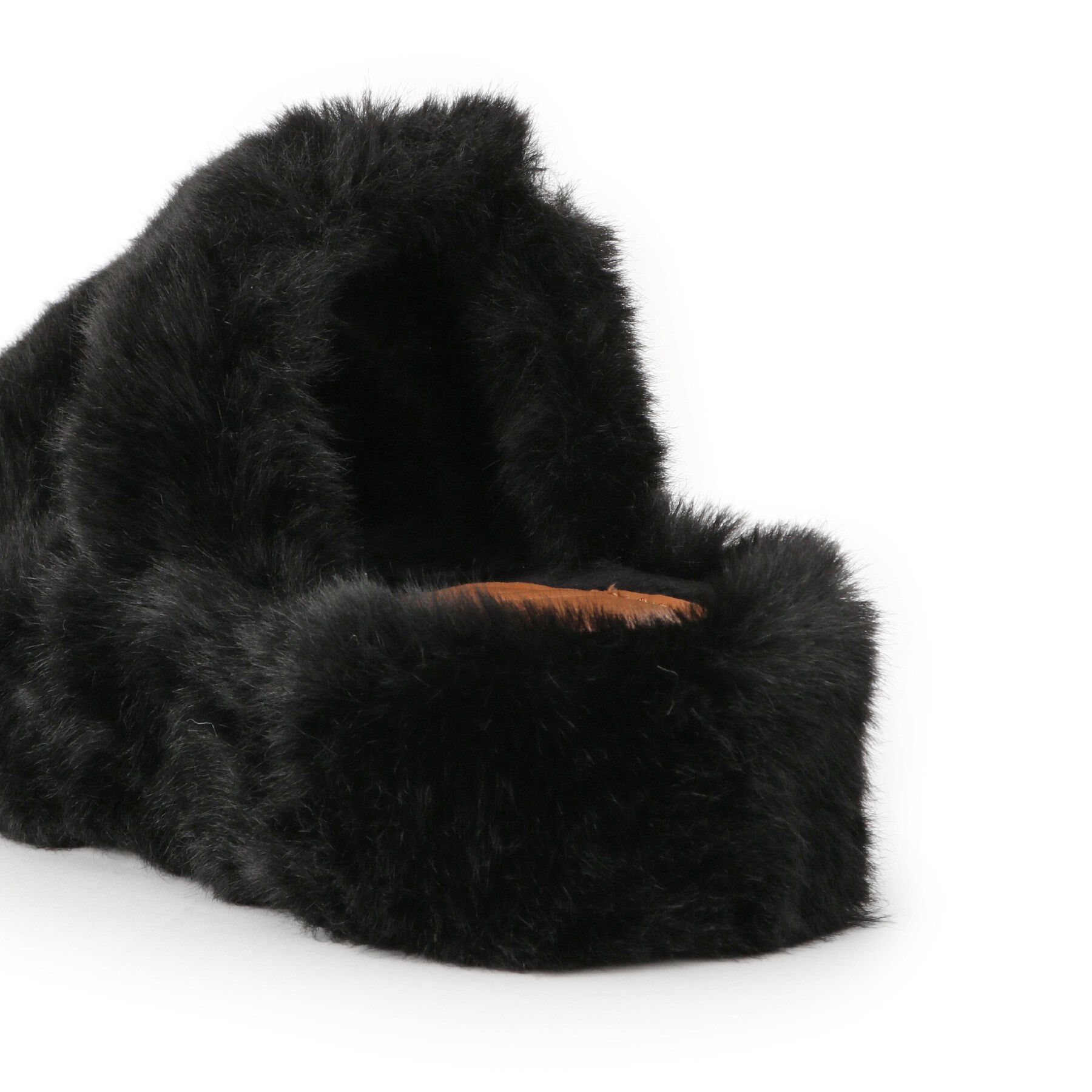 csT&P「厚底フェイクファーサンダル」|サンダル|