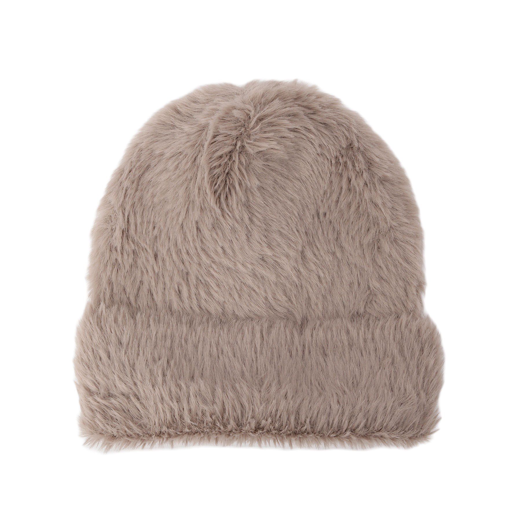 Grandedge「シャギーニット帽」|ニット帽|モカブラウン(042