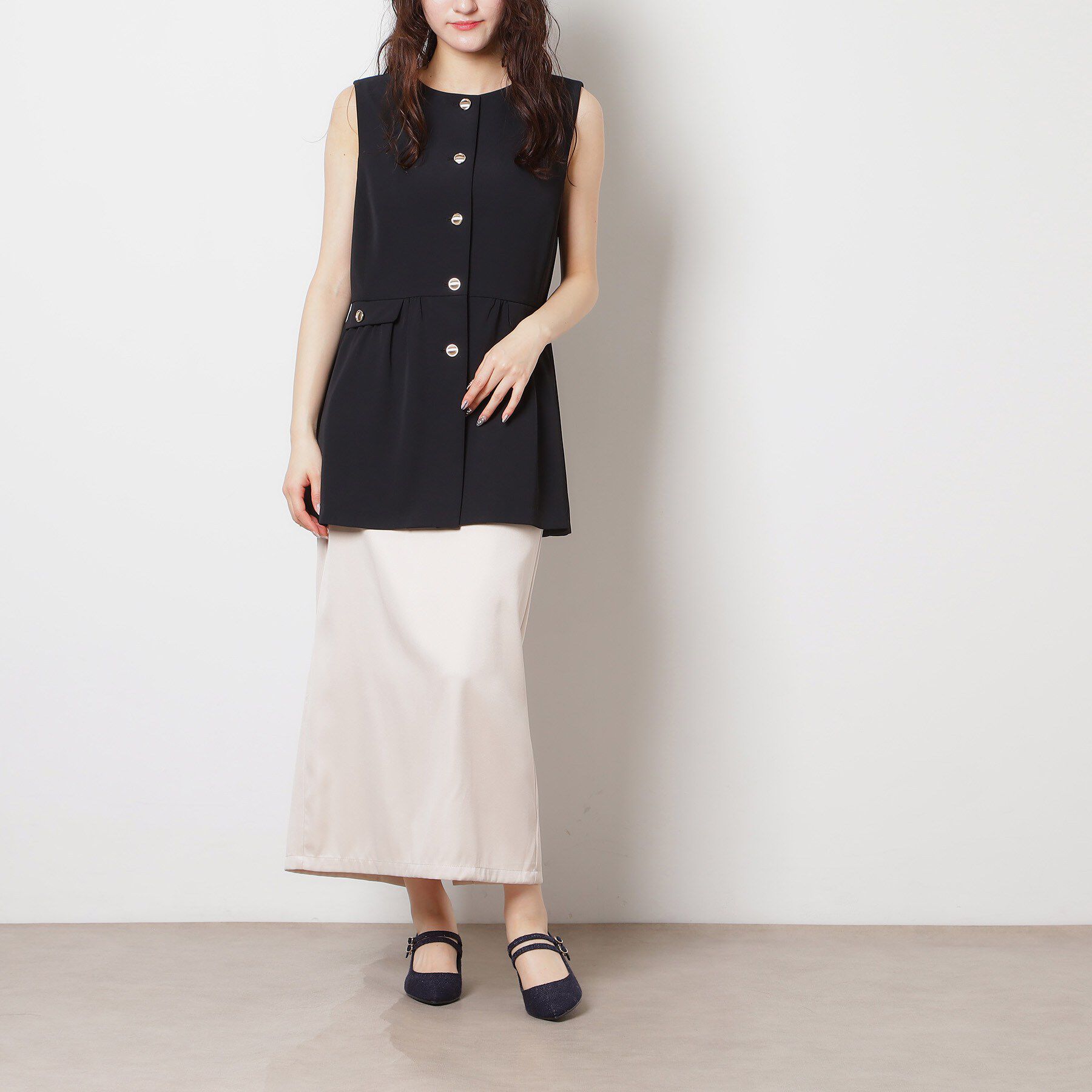 ESPERANZA「Wストラップパンプス」|パンプス|