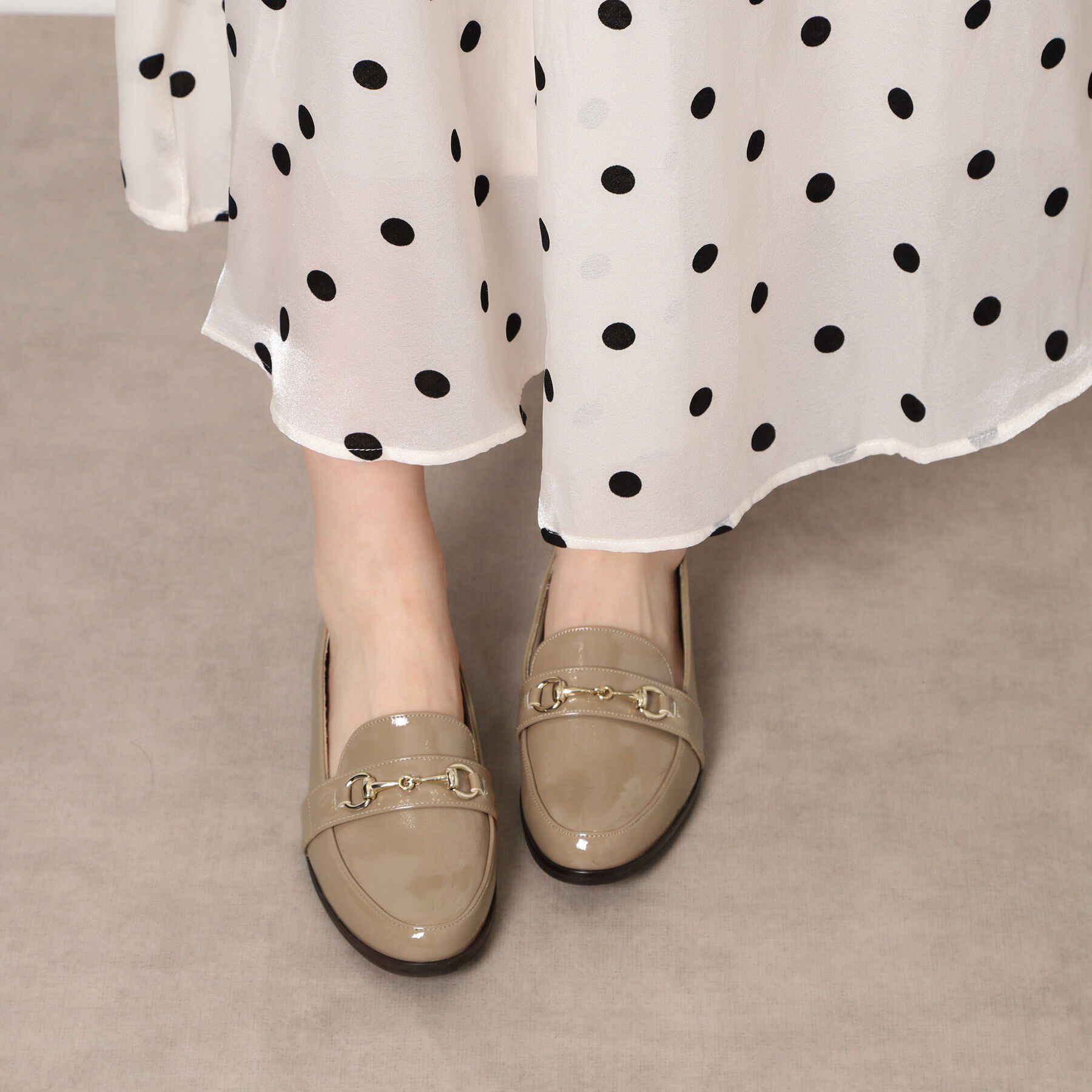 ESPERANZA「【新生活おススメ】エナメルローファー レイン対応」|その他|