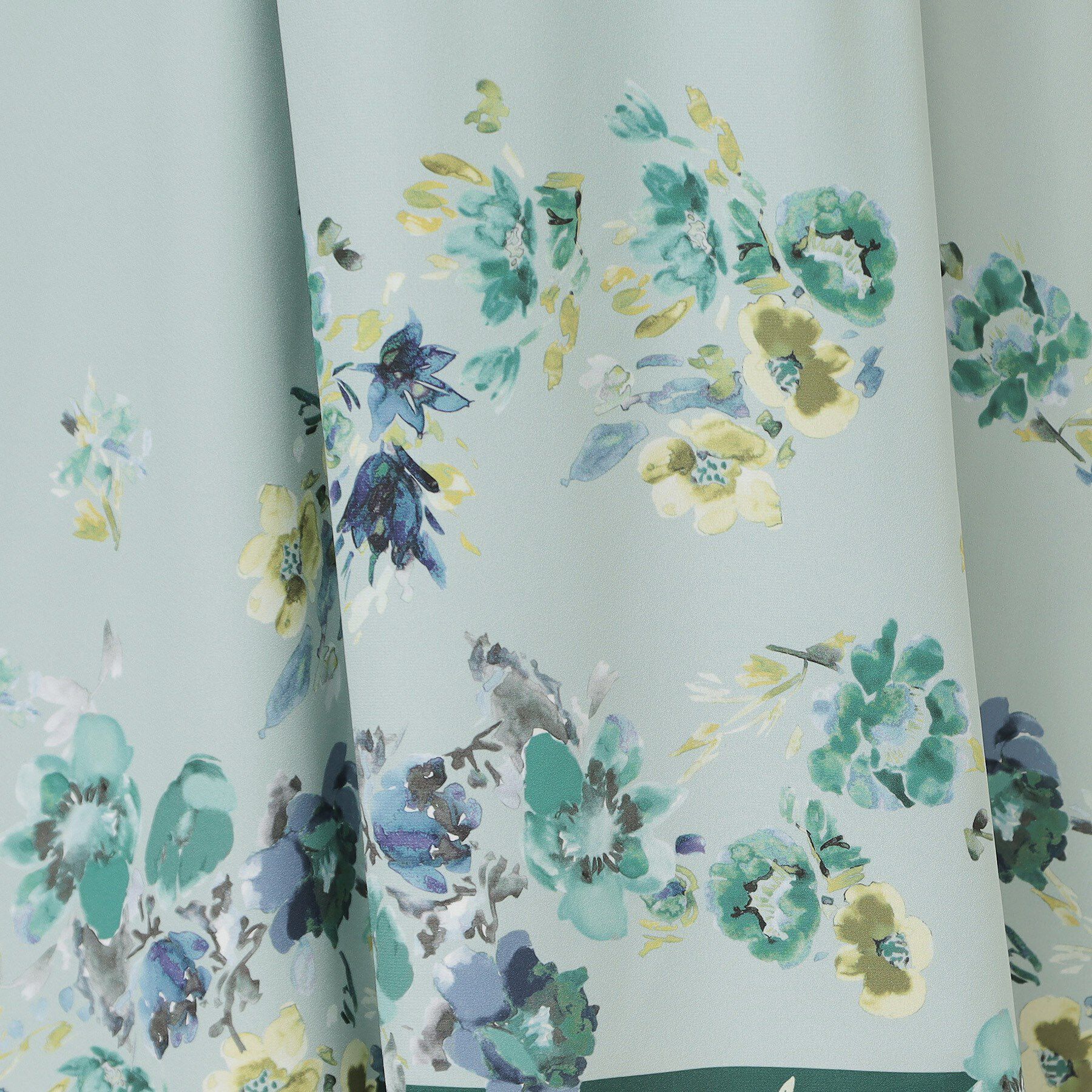 SunaUna「【co creation and yours／SS～L】花柄パネルワンピース」|ワンピース|