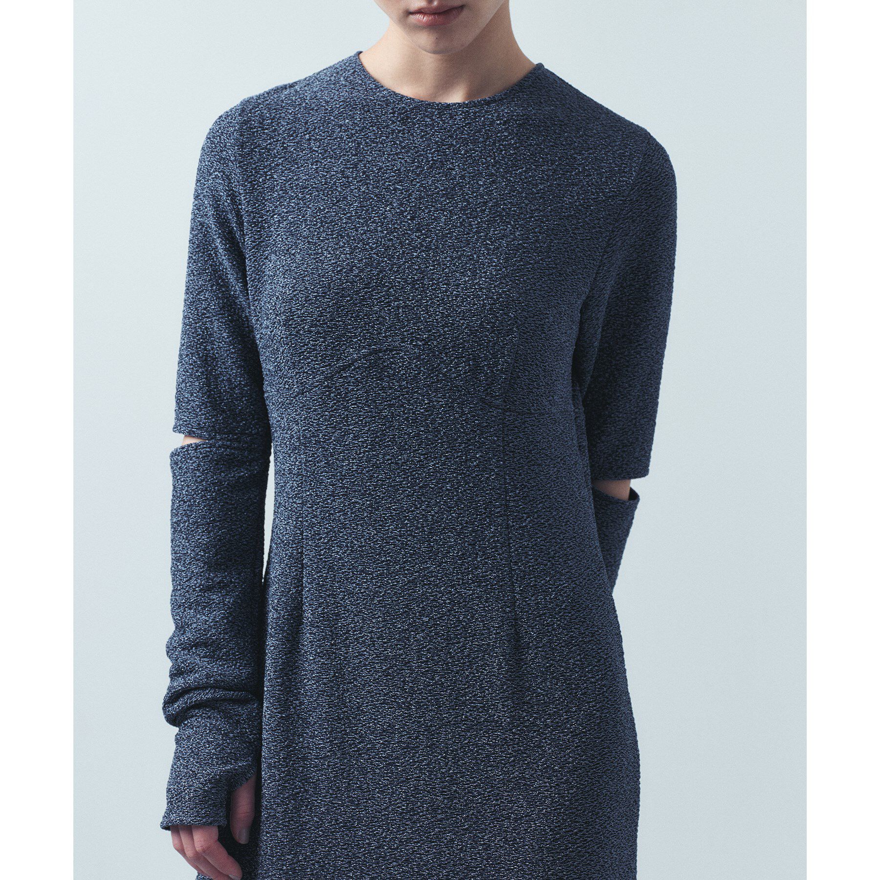 CODE A「open back lame dress」|ワンピース|