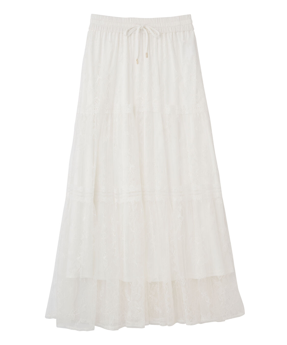 COCO DEAL「レースティアードスカート」|スカート|