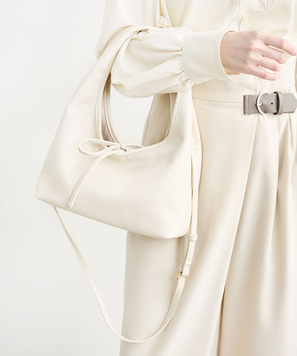 COCO DEAL「ワンハンドルリボンバッグ」|ショルダー・メッセンジャー|