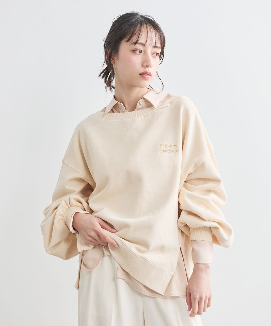 COCO DEAL「刺繍ロゴスウェット」|スウェット・ジャージ|