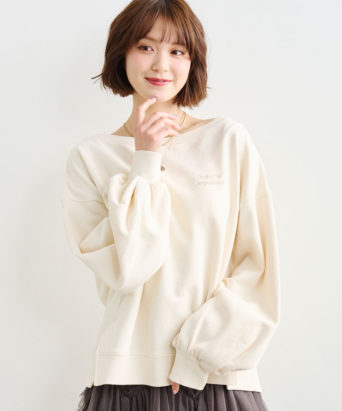 COCO DEAL「刺繍ロゴスウェット」|スウェット・ジャージ|