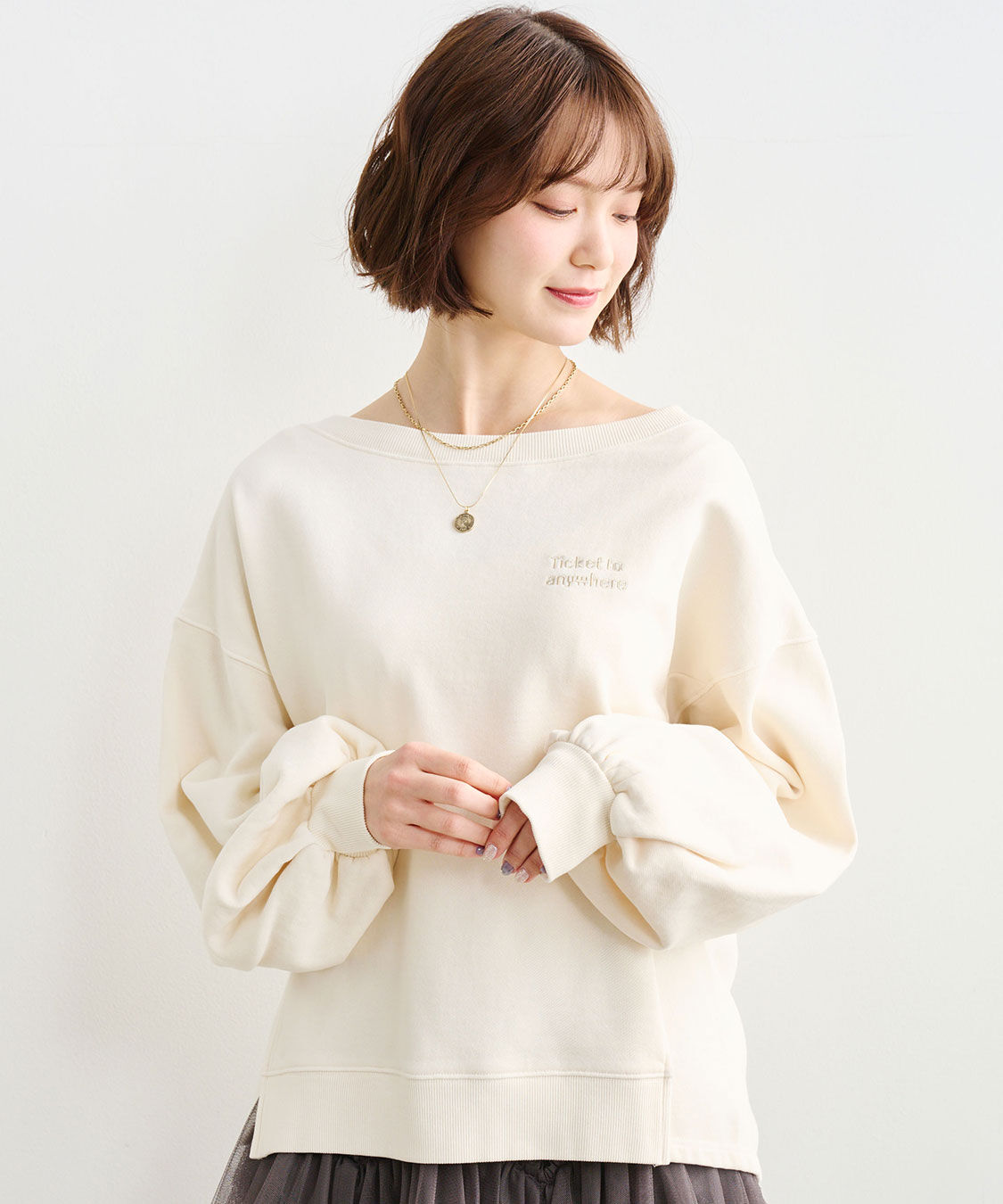 COCO DEAL「刺繍ロゴスウェット」|スウェット・ジャージ|