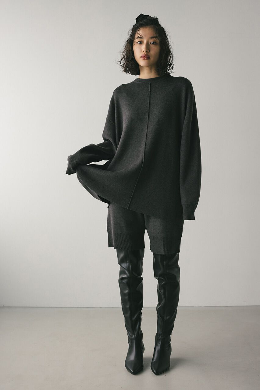 STYLEMIXER「ヘムワイドニットショートパンツ」|その他|