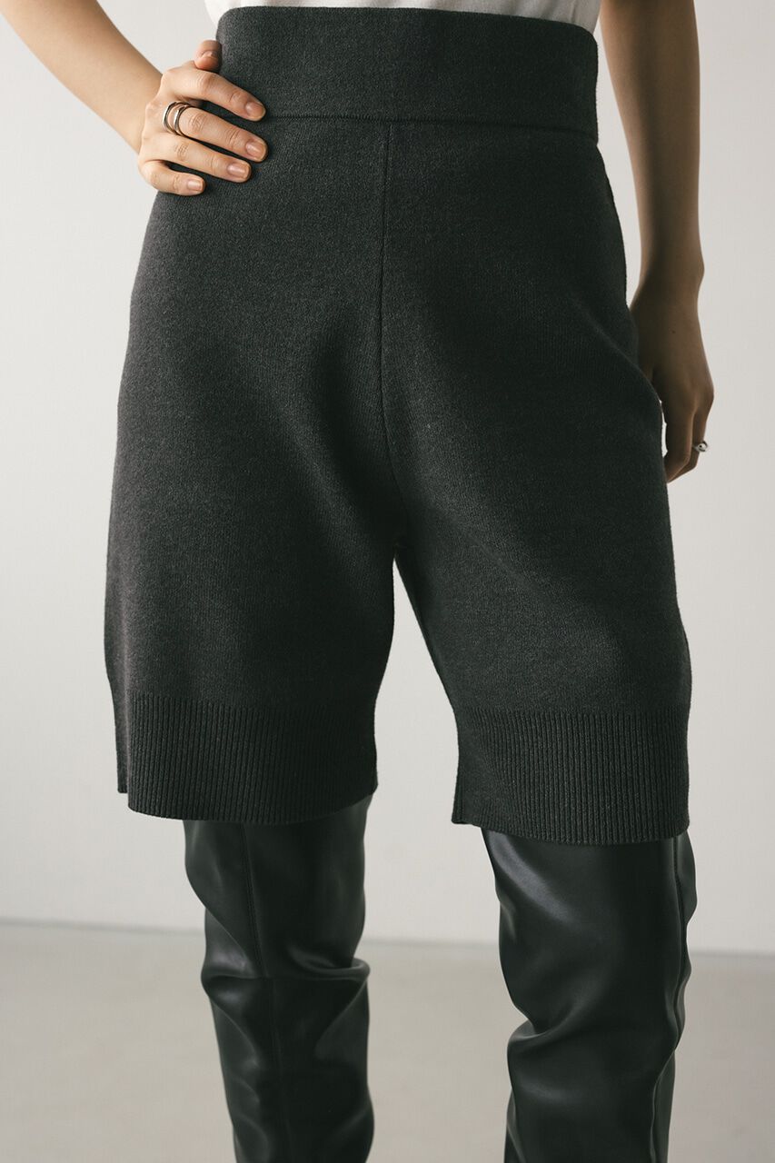 STYLEMIXER「ヘムワイドニットショートパンツ」|その他|