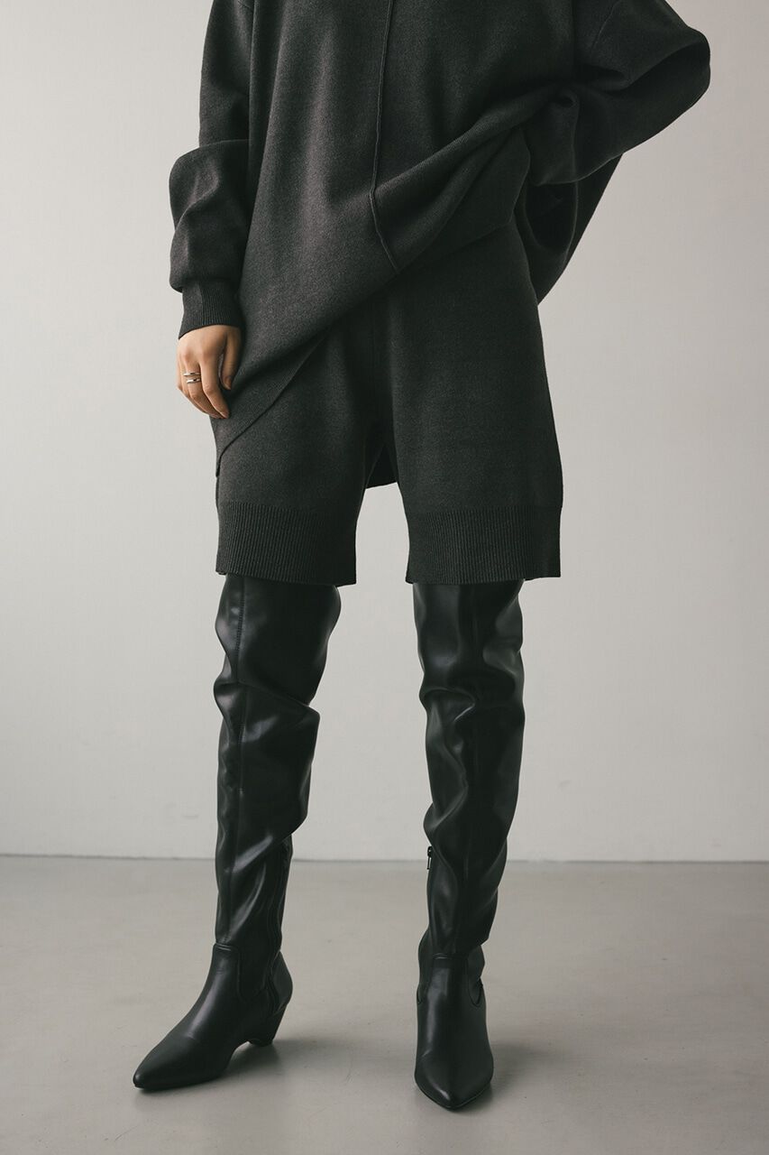 STYLEMIXER「ヘムワイドニットショートパンツ」|その他|