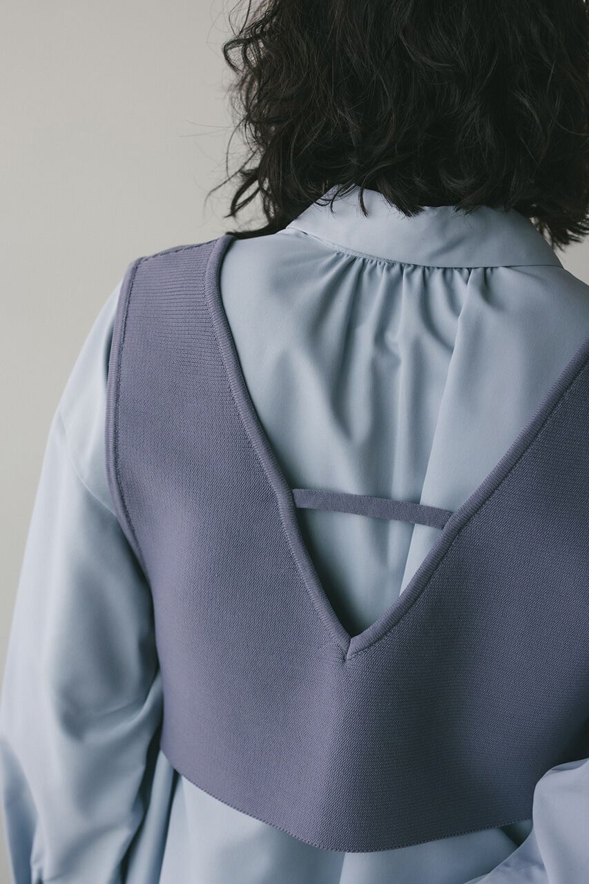 STYLEMIXER「ベストセットギャザーシャツ」|シャツ・ブラウス|