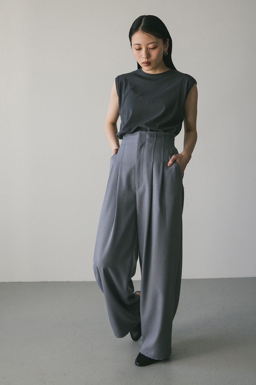 STYLEMIXER「カットオフハイウエストワイドパンツ」|その他|