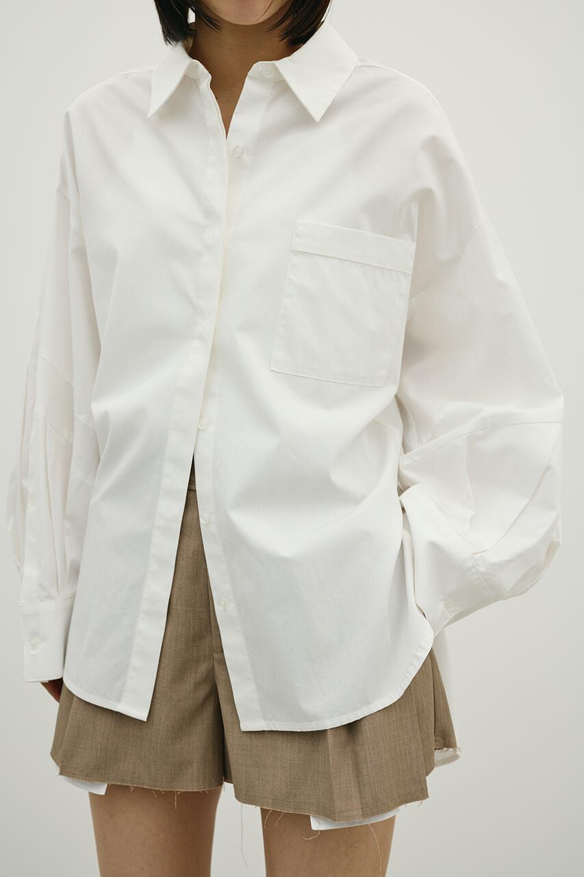 STYLEMIXER「パネルオーバーシャツ」|シャツ・ブラウス|WHT