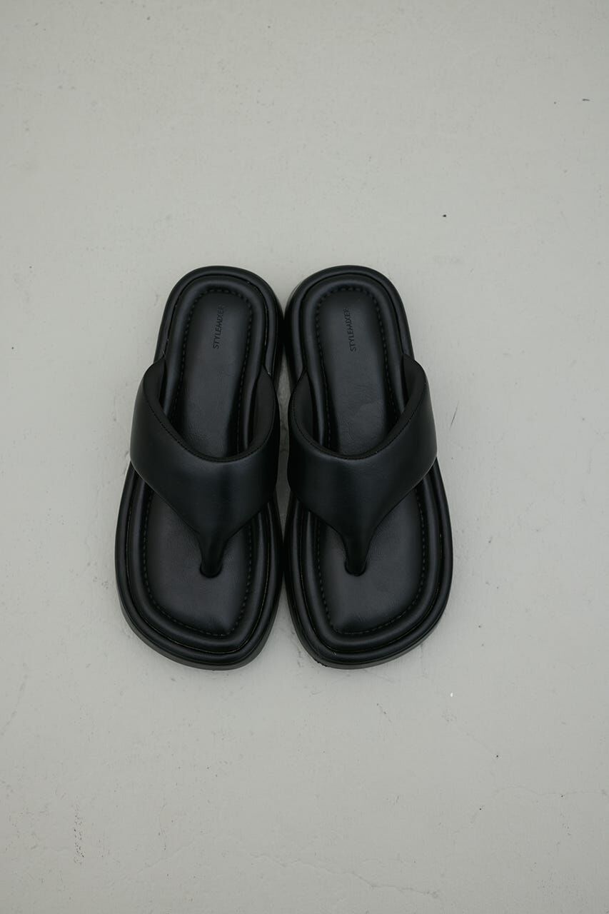 STYLEMIXER「プラットフォームトングサンダル」|サンダル|