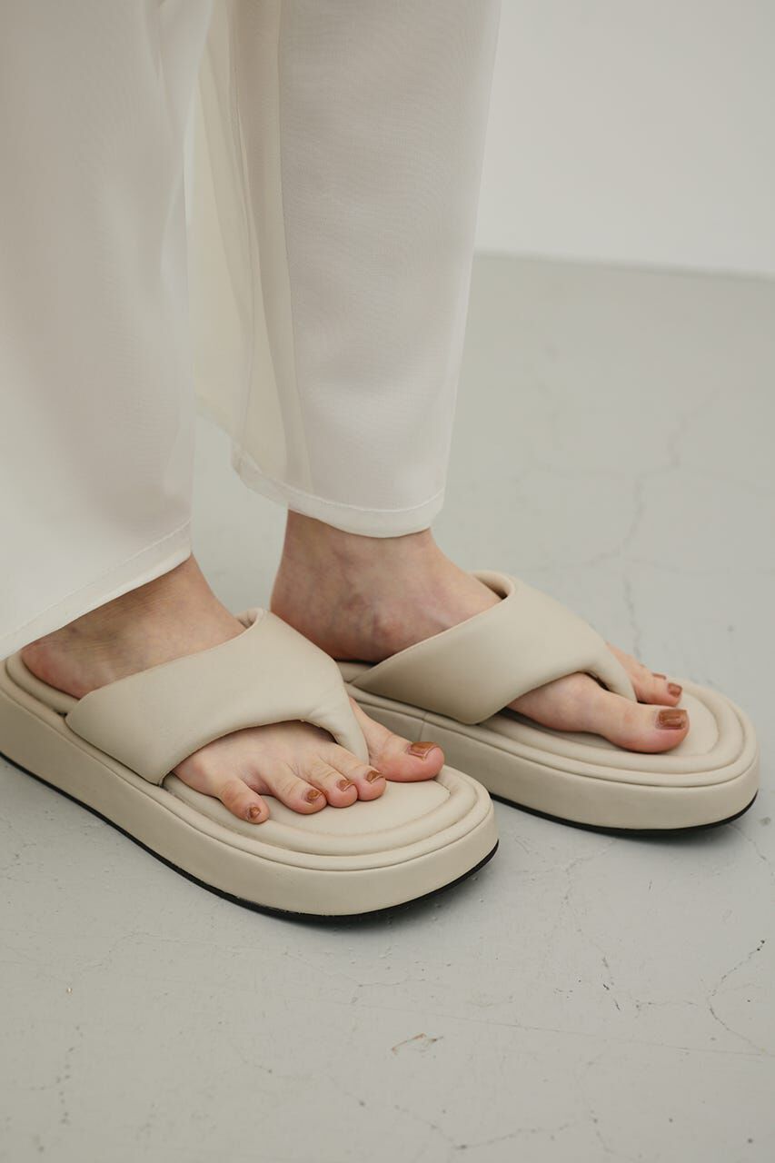 STYLEMIXER「プラットフォームトングサンダル」|サンダル|