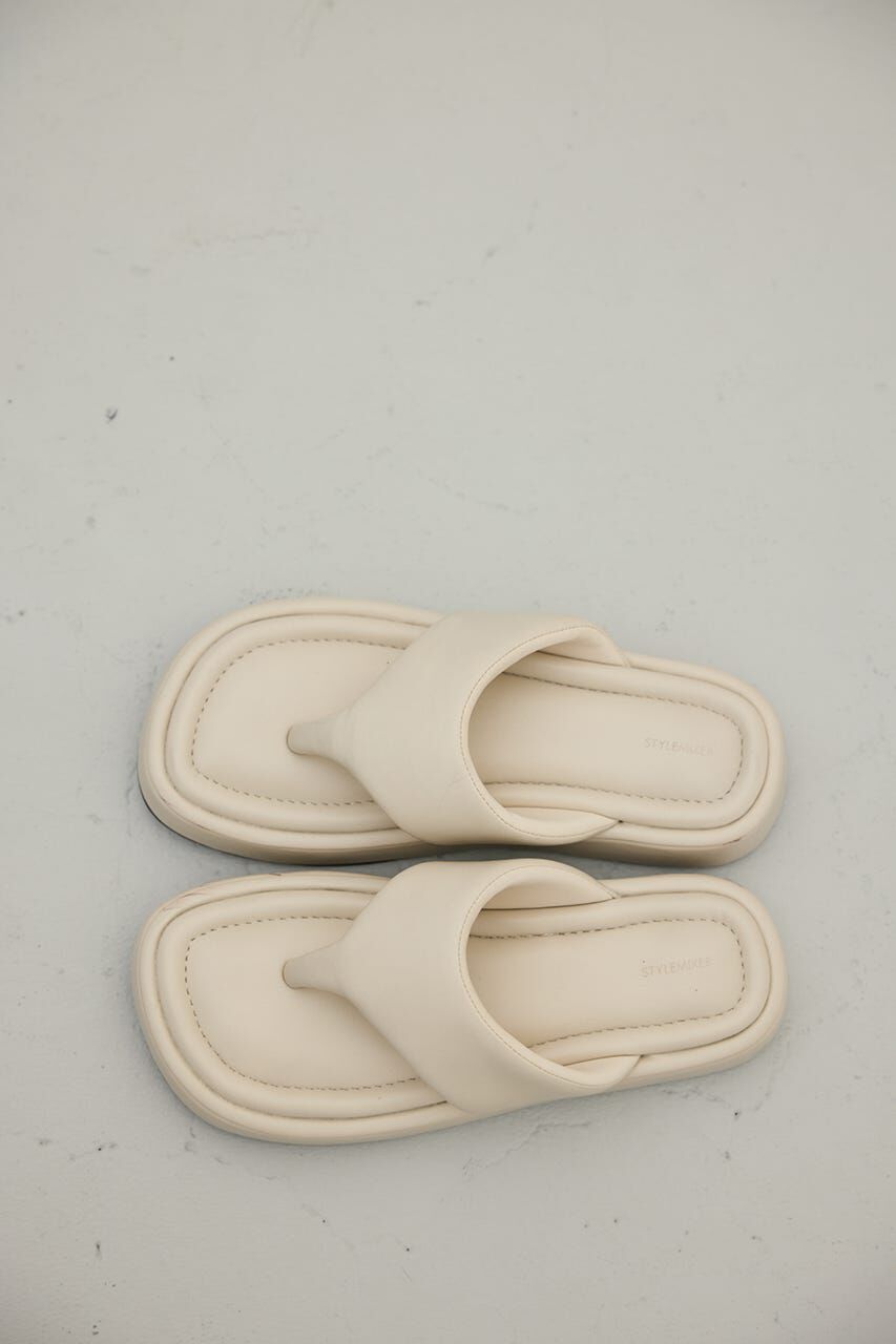 STYLEMIXER「プラットフォームトングサンダル」|サンダル|