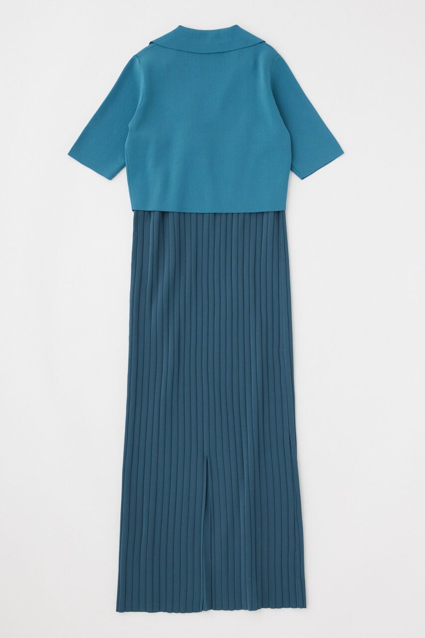 MOUSSY「SHIRT COMBI KNIT ドレス」|ワンピース|