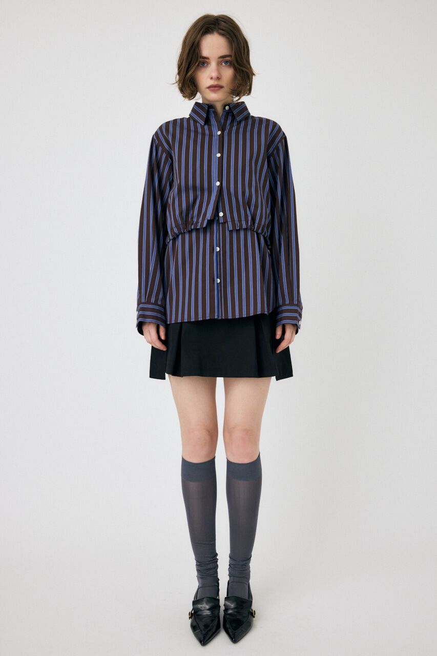 MOUSSY「MILITARY PLEATS スカート」|スカート|
