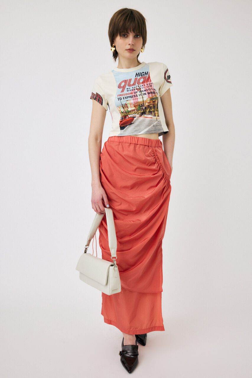 MOUSSY「DRAWSTRING GATHER スカート」|スカート|ORG