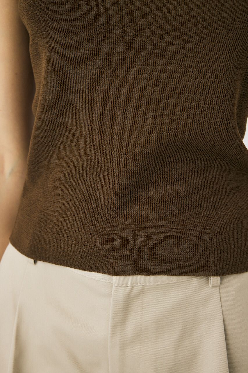 MOUSSY「KNIT キャミ & RIBBON シャツセット」|シャツ・ブラウス|