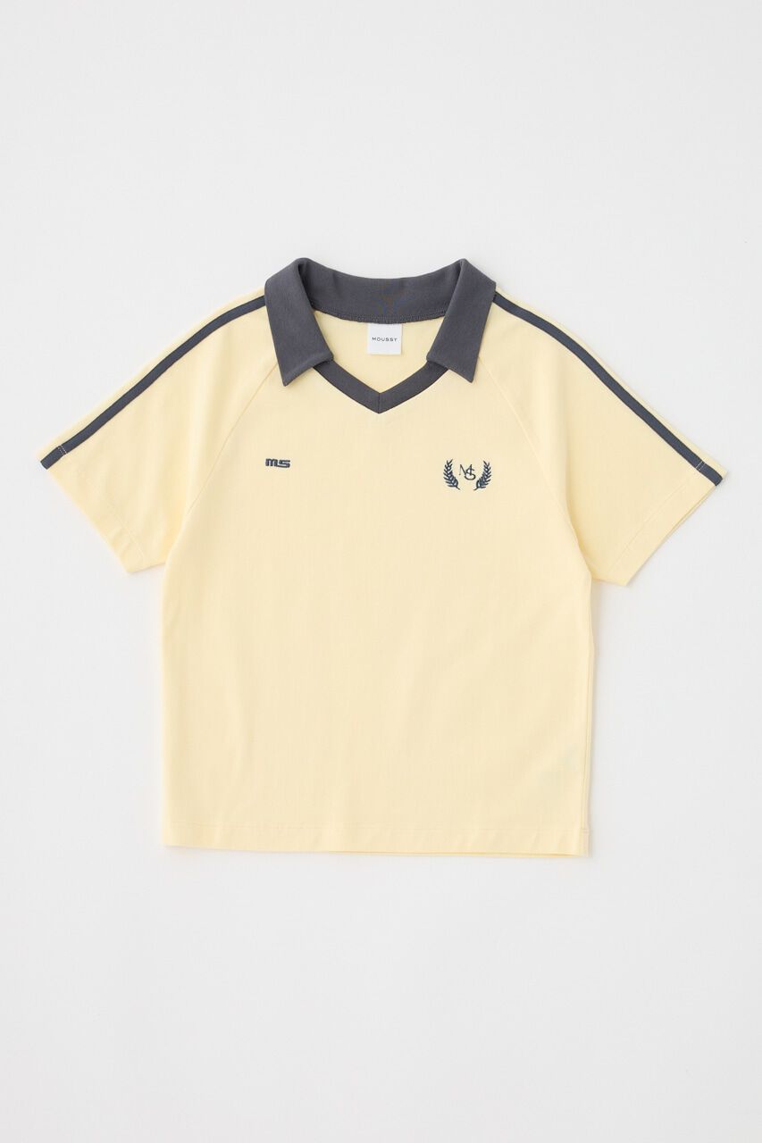 MOUSSY「TINY SOCCER シャツ」|Tシャツ・カットソー|L/YEL1