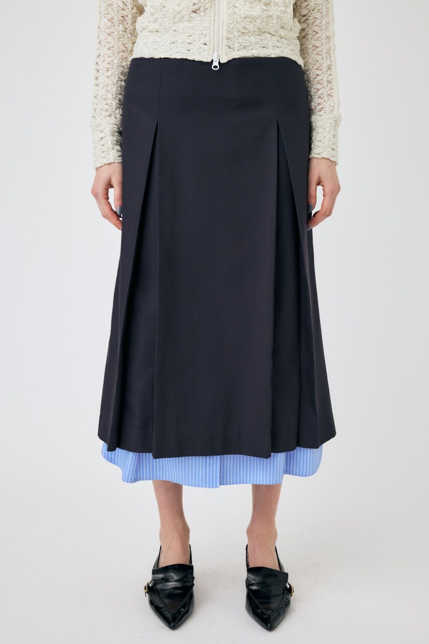 MOUSSY「LAYERED MIDI スカート」|スカート|