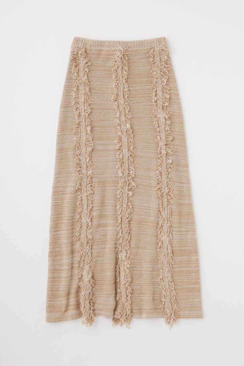 MOUSSY「ツイードニットスカート　オーガニックコットン使用」|スカート|