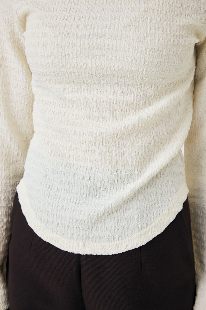 MOUSSY「SLEEVE RIBBON トップス」|Tシャツ・カットソー|