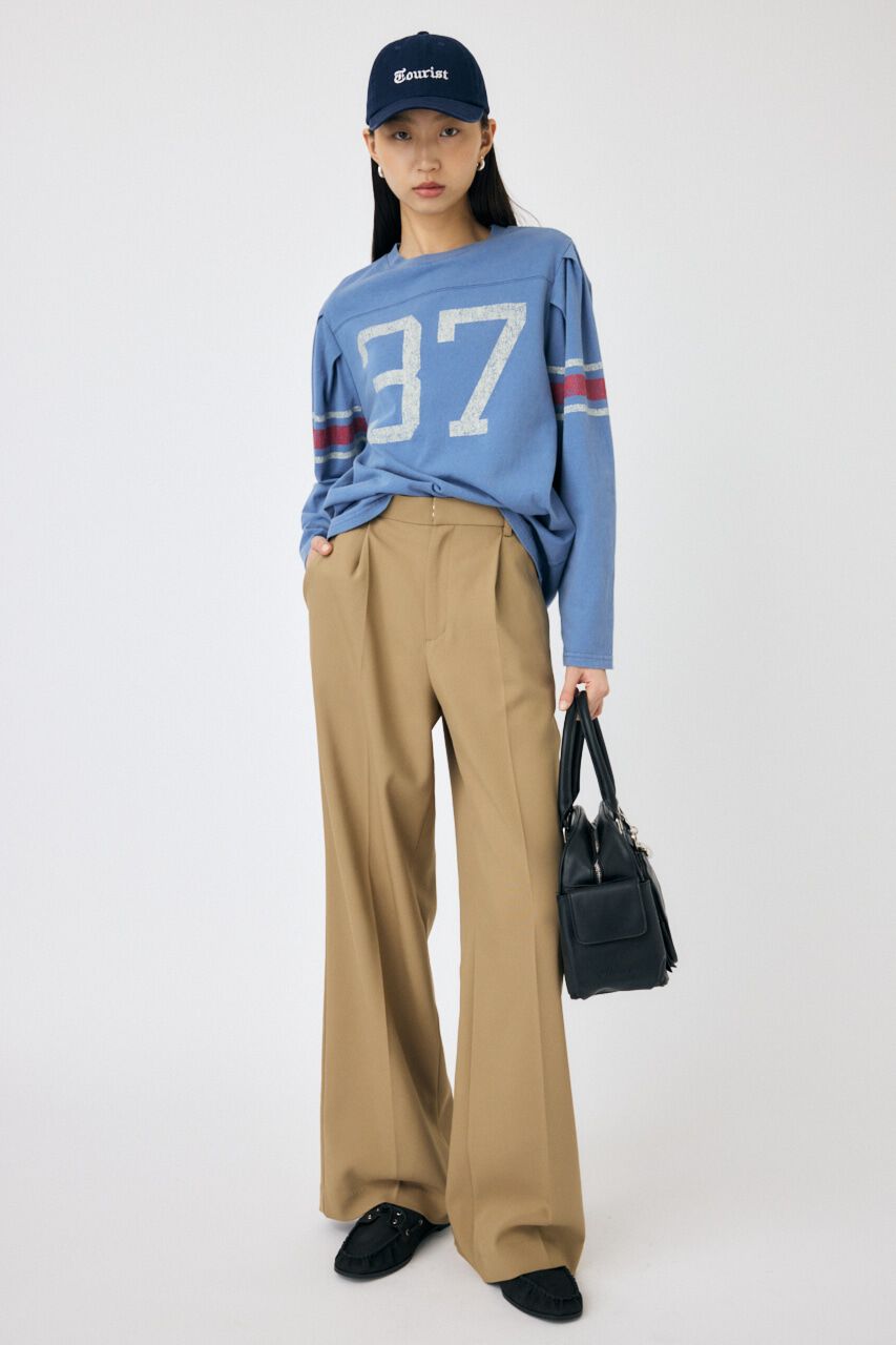 MOUSSY「NUMBERING VINTAGE ロンT」|Tシャツ・カットソー|