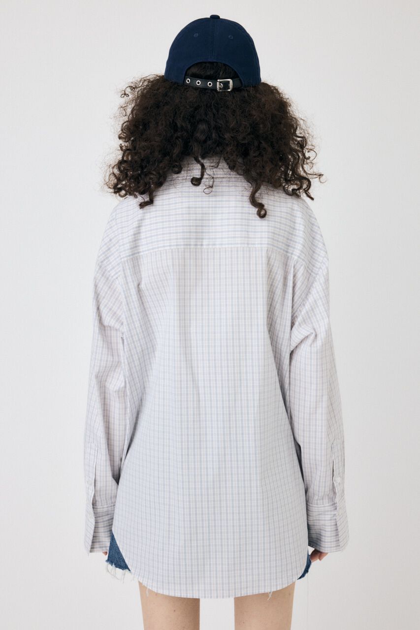 MOUSSY「WAIST TIE OVER シャツ」|シャツ・ブラウス|