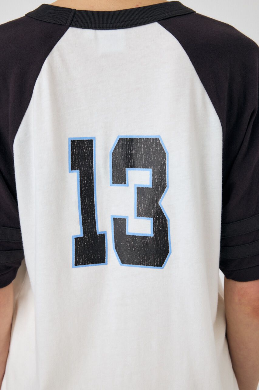 MOUSSY「WHEELERS ラグラン TEE」|Tシャツ・カットソー|