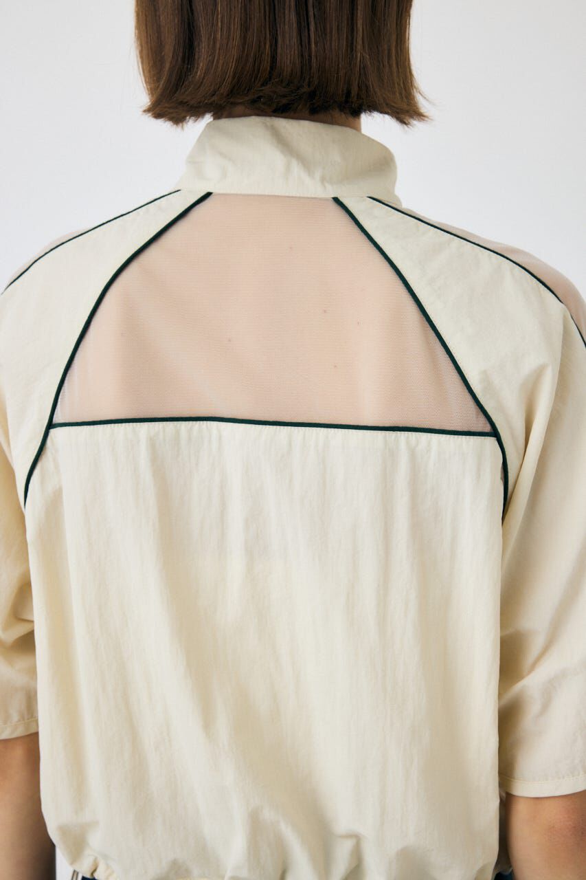 MOUSSY「PIPING HALF SLEEVE トラックジャケット」|その他|