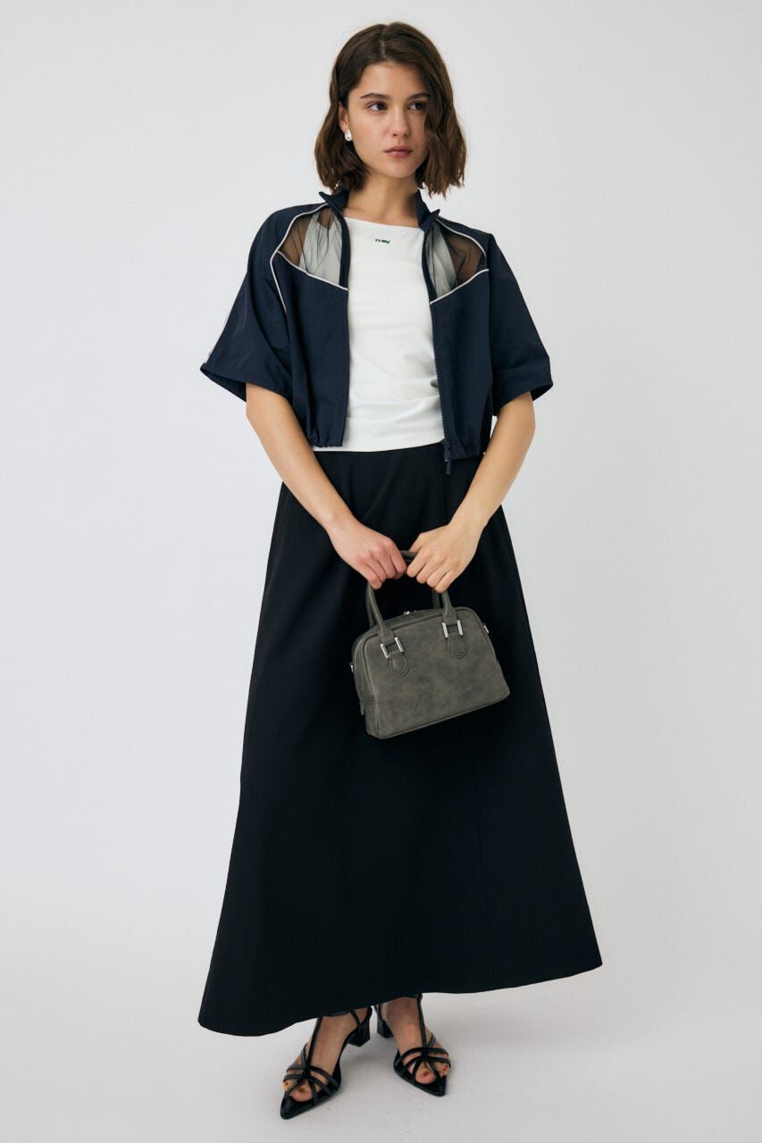 MOUSSY「PIPING HALF SLEEVE トラックジャケット」|その他|
