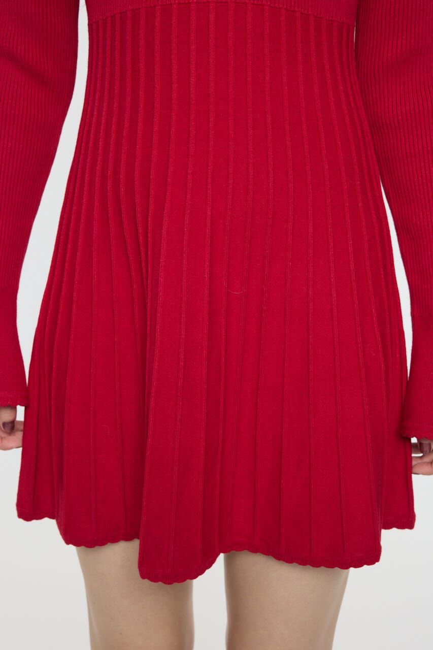 MOUSSY「PICO RIBBON MINI ドレス」|ワンピース|