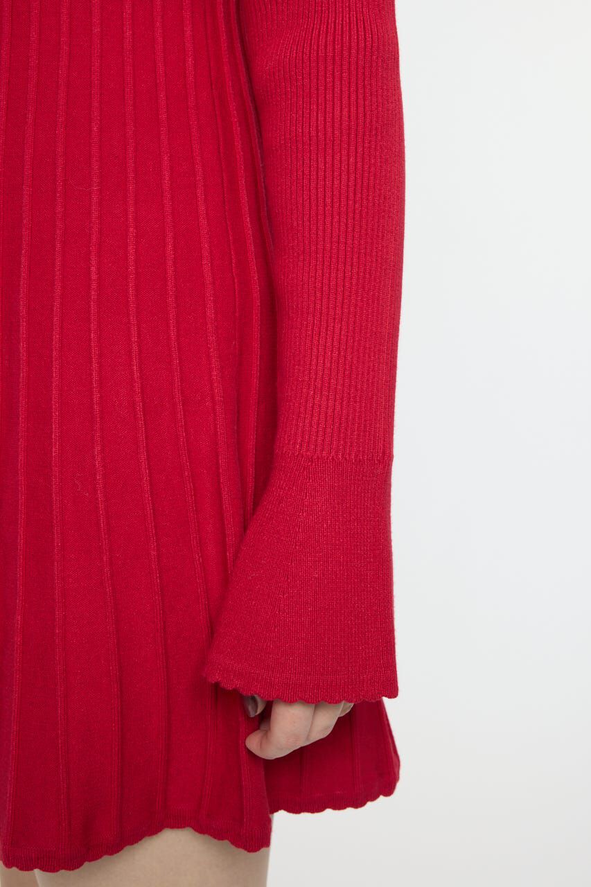 MOUSSY「PICO RIBBON MINI ドレス」|ワンピース|