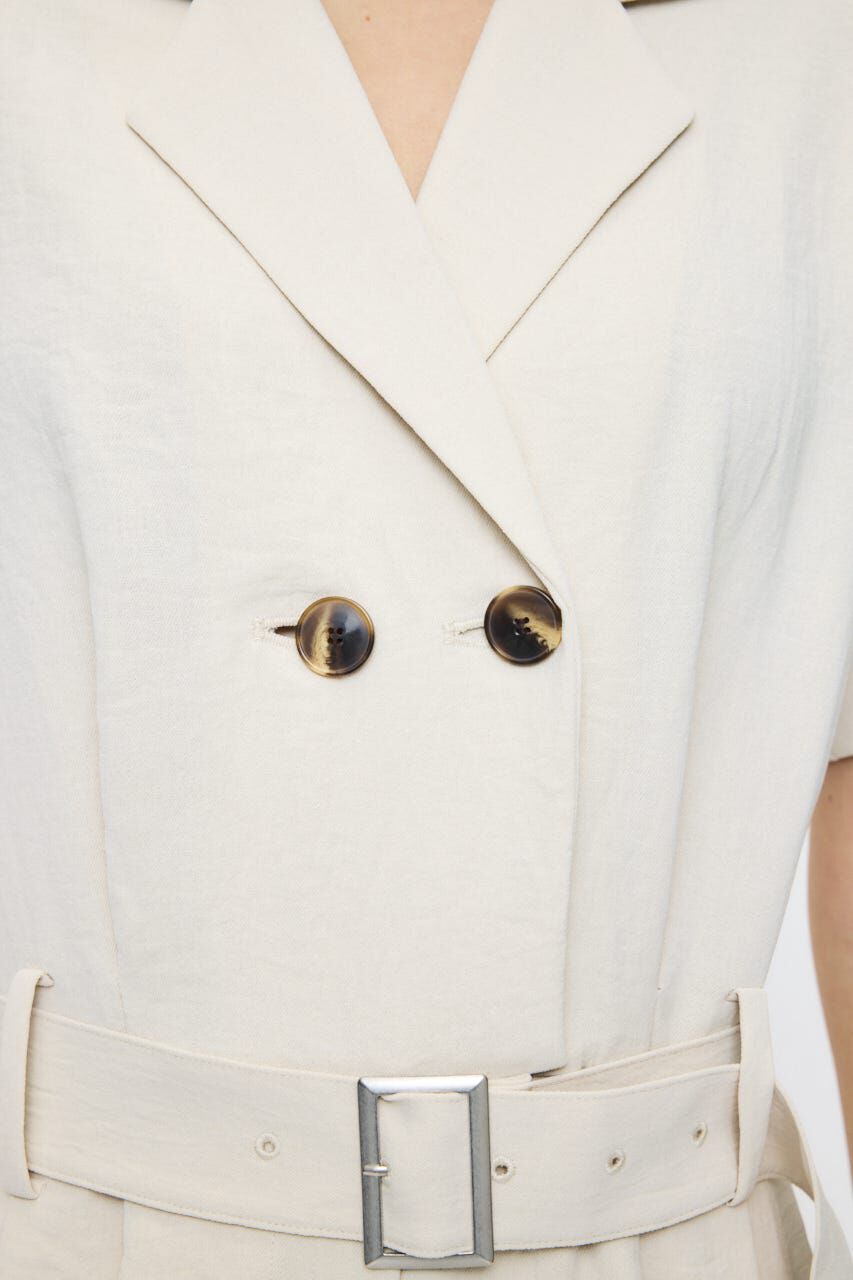 MOUSSY「BELTED SHORT SLEEVE ジャンプスーツ」|その他|