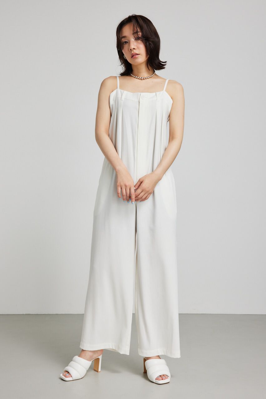 rienda「タックベアストレートロンパース」|その他|