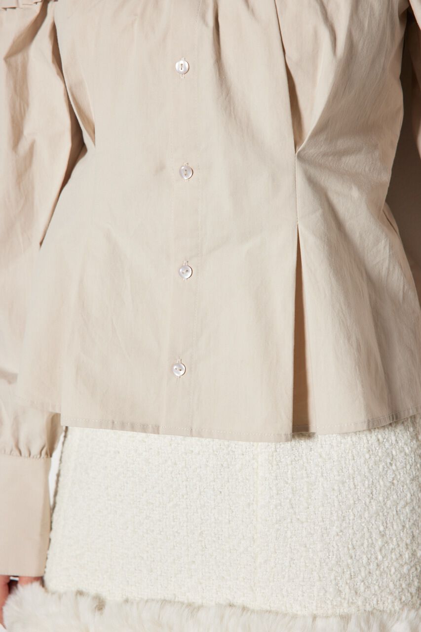 rienda「シャーリングオフショルトップス」|シャツ・ブラウス|