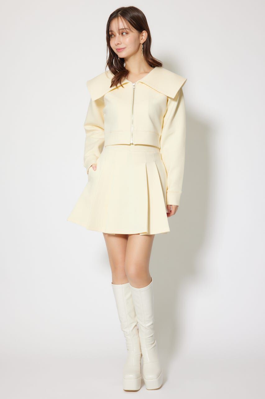 rienda「ダンボールニットジャストウエストスコートショートパンツ」|その他|