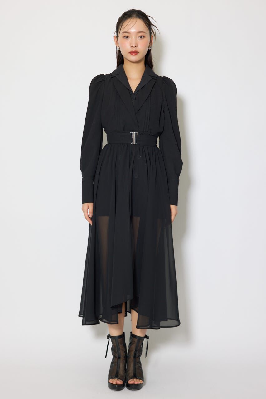 rienda「2WAYテーラーWカラーワンピース」|ワンピース|