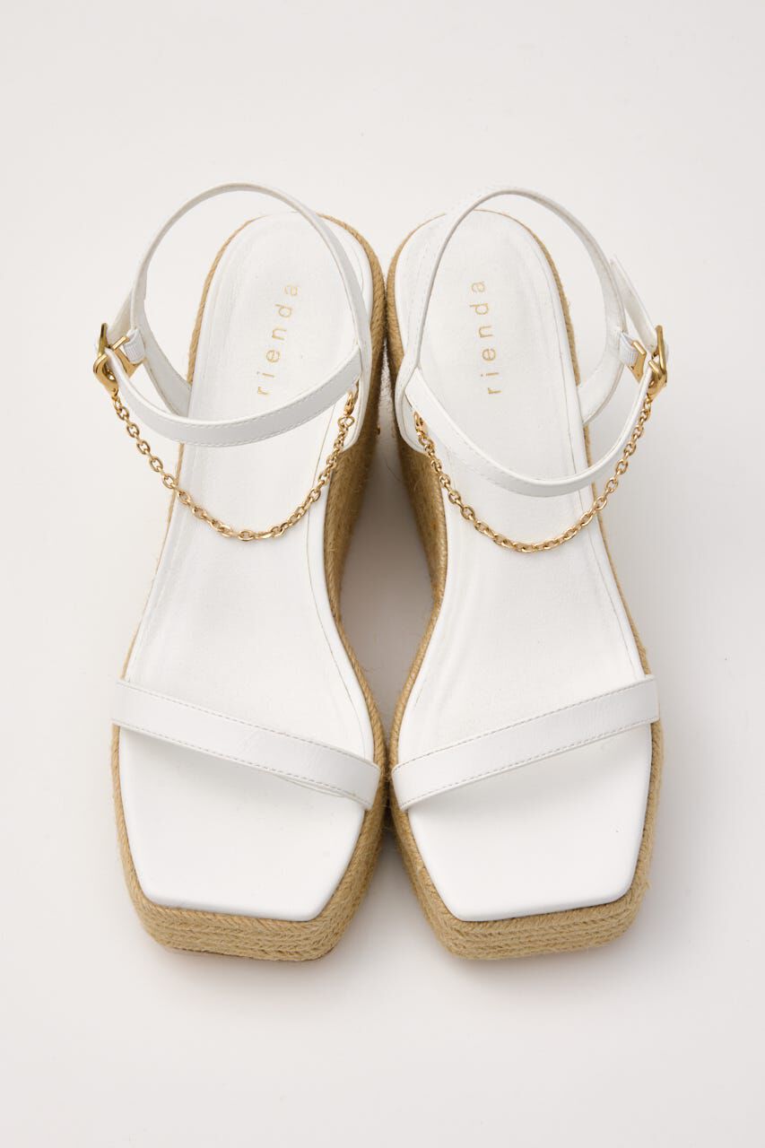 rienda「ウェッジソールサンダル」|サンダル|